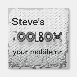 Steve's toolbox magnet