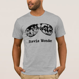 Stevie Wonder Glasses T-Shirt