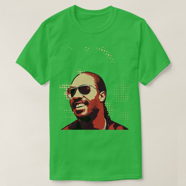 Stevie Wonder vintage poster T-Shirt (Design Front)
