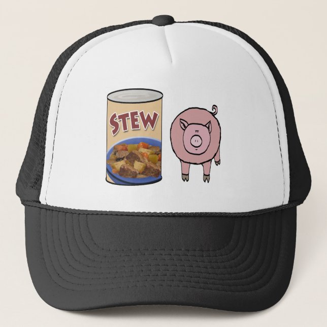 stew-pig trucker hat (Front)