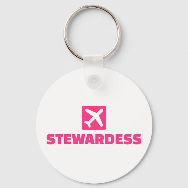 Stewardess Key Ring (Front)