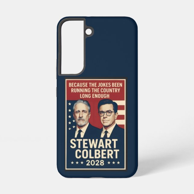 Stewart/Colbert 2028 Samsung Galaxy S22 Case (Back)