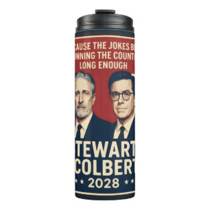Stewart/Colbert 2028 Thermal Tumbler