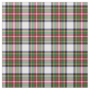Stewart Dress Modern Tartan Fabric