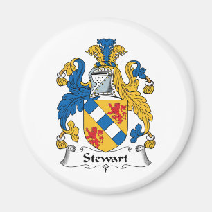 Stewart Family Crest Magnet