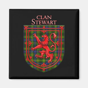 Stewart Hunting Tartan Scottish Plaid Magnet