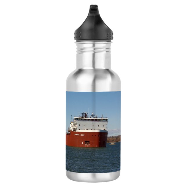 Stewart J. Cort water bottle (Right)