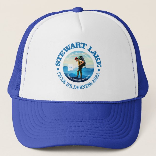 Stewart Lake (C) Trucker Hat (Front)