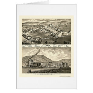 Stewart, OH Panoramic Map  - 1873