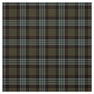 Stewart Old Weathered Tartan Fabric