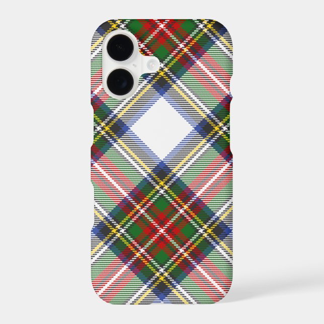 Stewart Royal Dress Plaid Scottish Pattern iPhone Case (Back)