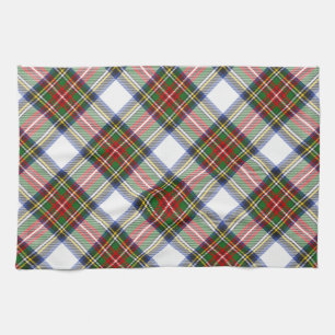 Stewart Royal Dress Plaid Scottish Pattern Tea Towel