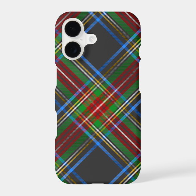 Stewart Stuart Black Clan Tartan Plaid (Back)