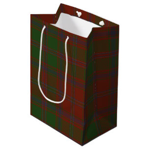 Stewart Tartan Medium Gift Bag