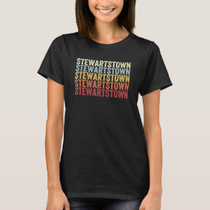 Stewartstown Pennsylvania Stewartstown PA Retro Vi T-Shirt