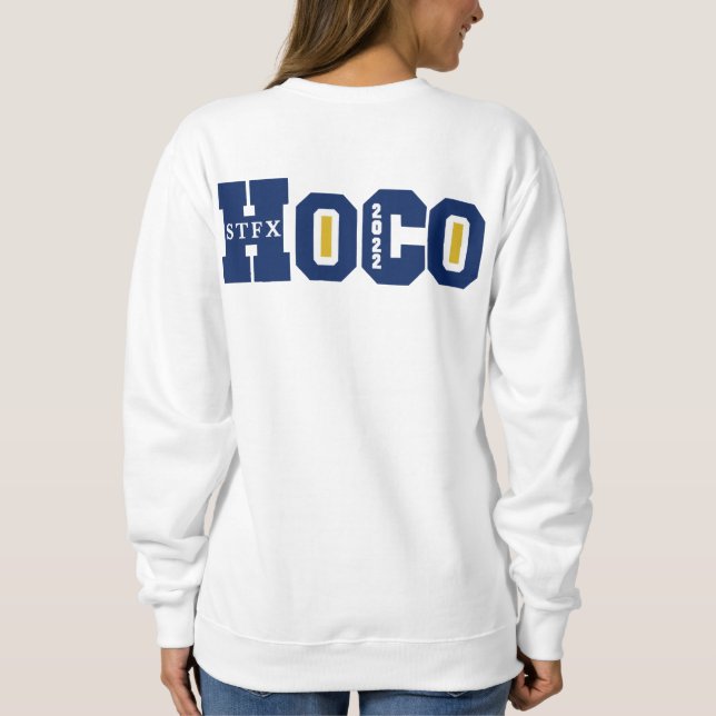 Stfx Hoco 2022 merch  Sweatshirt (Back)