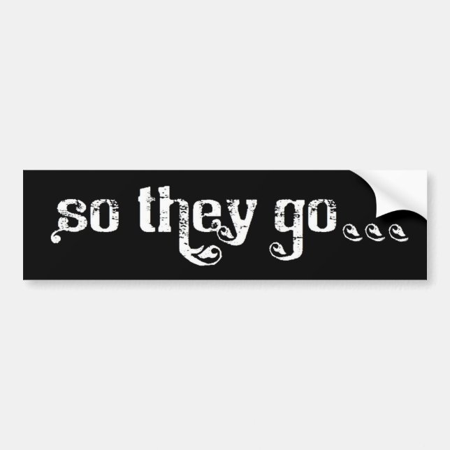 STG Roll Bumper Sticker (Front)