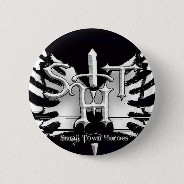 STH pic copy, STH Emblem copy 6 Cm Round Badge (Front)