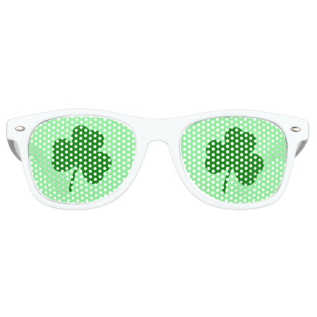 STI. PATRICK'S DAY CLOVER SUNGLASSES (Front)