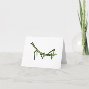 Stick Bug Insect Card