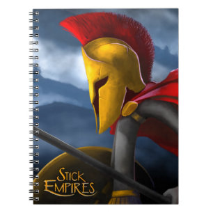 Stick Empires - Speartan Spiral Notebook