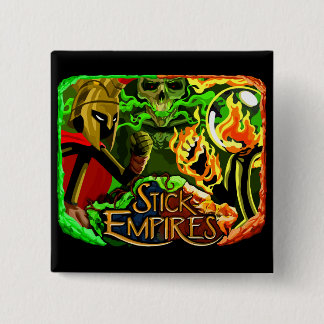 Stick Empires - The 3 Empires 15 Cm Square Badge