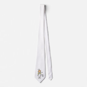 Stick Figure Angel T-shirts and Gifts Tie