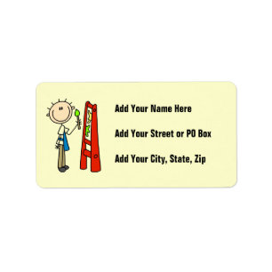 Stick Figure Artist Label