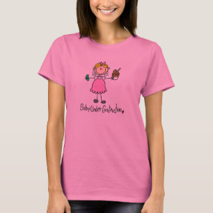 Stick Figure Baby Under Construction T-Shirt