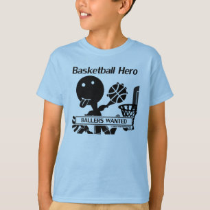 Stick Figure Basketball Hero T-Shirt