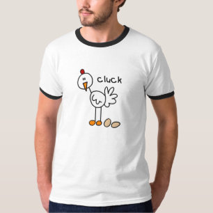 Stick Figure Chicken T-shirts and Gifts