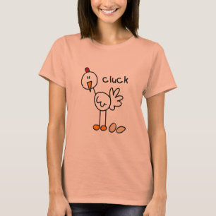 Stick Figure Chicken Tshirts and Gifts