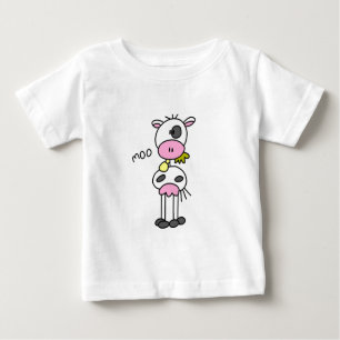 Stick Figure Cow Tshirts and Gifts