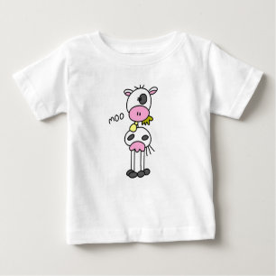 Stick Figure Cow Tshirts and Gifts