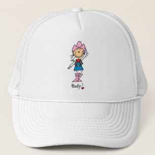 Stick Figure Cowgirl T-shirts and Gifts Trucker Hat
