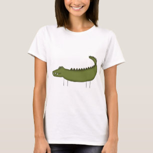 Stick Figure Crocodile tshirts and Gifts
