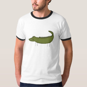 Stick Figure Crocodile tshirts and Gifts