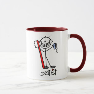 Stick Figure Dentist Mug
