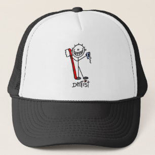 Stick Figure Dentist Trucker Hat