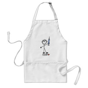 Stick Figure Doctor Standard Apron