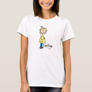 Stick Figure Expecting Baby T-Shirt