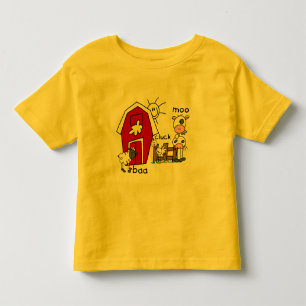 Stick Figure Farm Animals Tshirts and Gifts