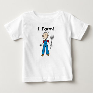 Stick Figure Farmer Tshirts and Gifts