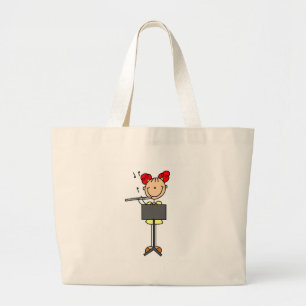 Stick Figure Flute Bag