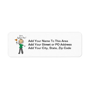 Stick Figure Football Mum