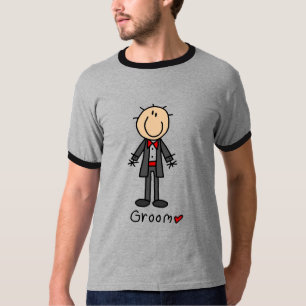 Stick Figure Groom T-shirts and Gifts