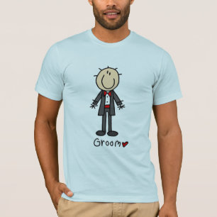 Stick Figure Groom T-shirts and Gifts