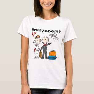 Stick Figure Honeymooner T-shirts and Gifts