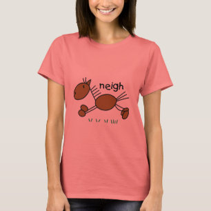 Stick Figure Horse Tshirts and Gifts
