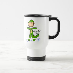 Stick Figure In Alligator Suit Mug